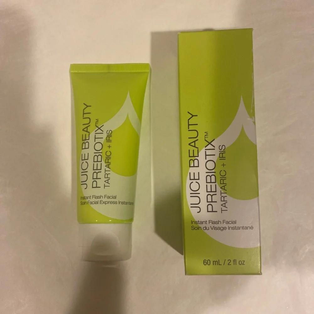 Juice Beauty PREBIOTIX Instant Flash Facial 2oz $52 CLEAN BEAUTY NIB